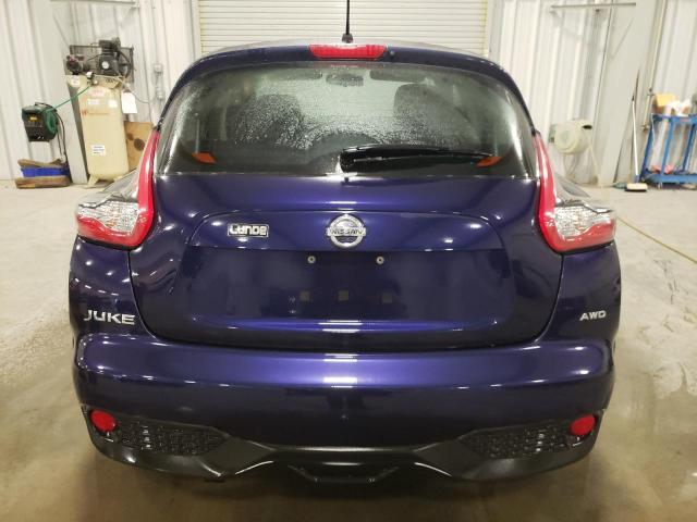 JN8AF5MV7GT658191 - 2016 NISSAN JUKE S BLUE photo 6