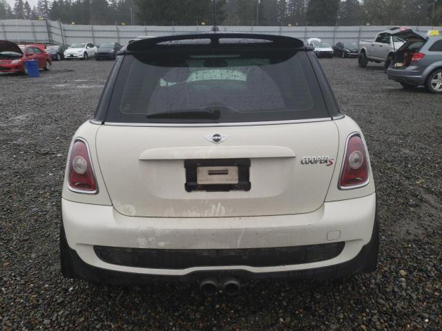 WMWMF73538TT91684 - 2008 MINI COOPER S WHITE photo 6