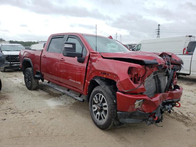 1GT49VE72PF104572 - 2023 GMC SIERRA K3500 AT4 RED photo 4