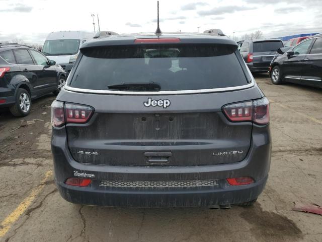 3C4NJDCB8MT500486 - 2021 JEEP COMPASS LIMITED GRAY photo 6