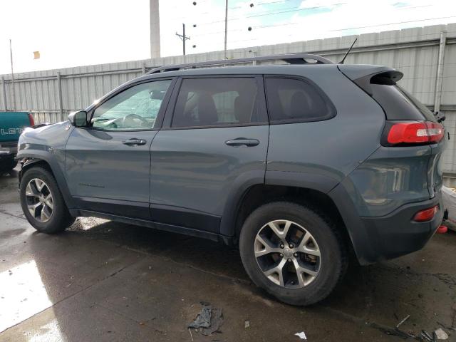 1C4PJMBS5EW301935 - 2014 JEEP CHEROKEE TRAILHAWK 灰色 照片 2