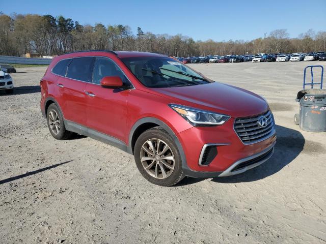 KM8SM4HF9HU174145 - 2017 HYUNDAI SANTA FE SE RED photo 4