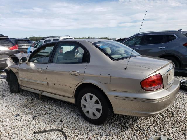 KMHWF25S65A169211 - 2005 HYUNDAI SONATA GL BEIGE photo 2