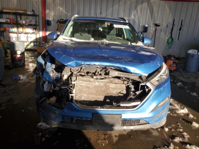 KM8J3CA49HU469750 - 2017 HYUNDAI TUCSON LIMITED BLUE photo 5