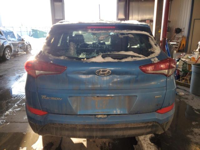 KM8J3CA49HU469750 - 2017 HYUNDAI TUCSON LIMITED BLUE photo 6
