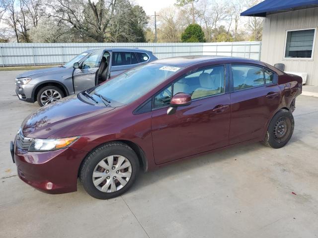 2012 HONDA CIVIC LX, 