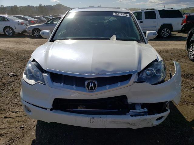 5J8TB18567A004508 - 2007 ACURA RDX TECHNOLOGY WHITE photo 5