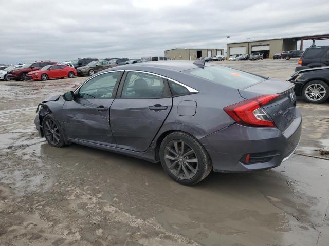 19XFC1F78KE205247 - 2019 HONDA CIVIC EXL ნაცრისფერი ფოტო 2