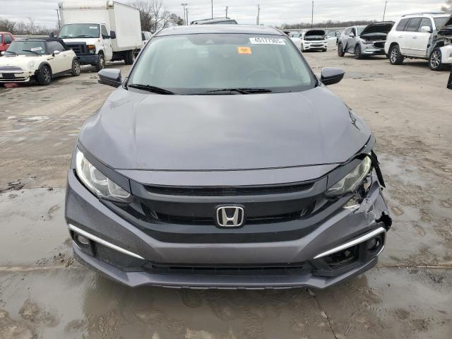 19XFC1F78KE205247 - 2019 HONDA CIVIC EXL ნაცრისფერი ფოტო 5