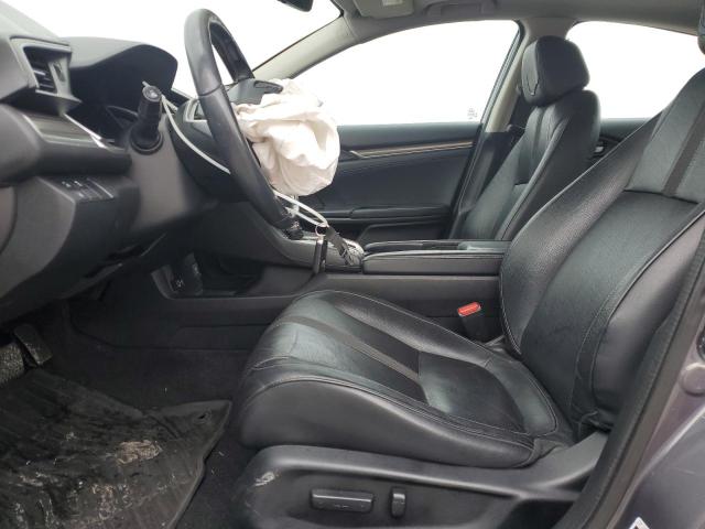 19XFC1F78KE205247 - 2019 HONDA CIVIC EXL ნაცრისფერი ფოტო 7