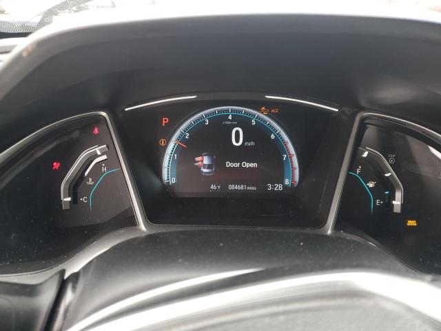 19XFC1F78KE205247 - 2019 HONDA CIVIC EXL ნაცრისფერი ფოტო 9