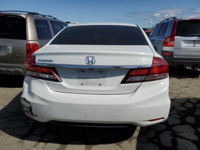 19XFB2F54FE265992 - 2015 HONDA CIVIC LX WHITE photo 6