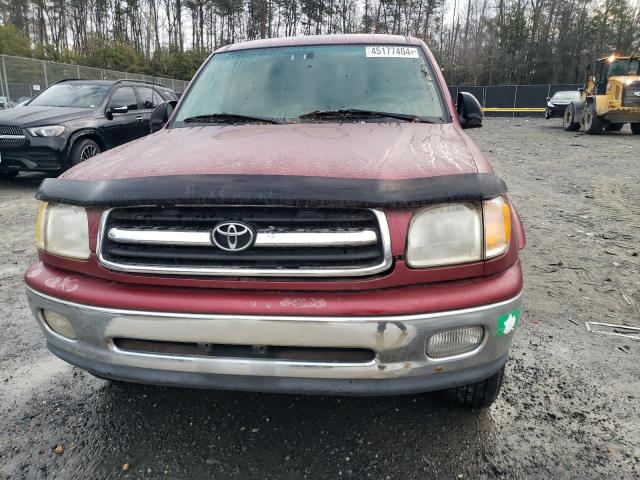 5TBBT48171S159111 - 2001 TOYOTA TUNDRA ACCESS CAB LIMITED RED photo 5