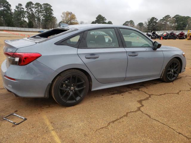 2HGFE2F51RH535102 - 2024 HONDA CIVIC SPORT GRAY photo 3