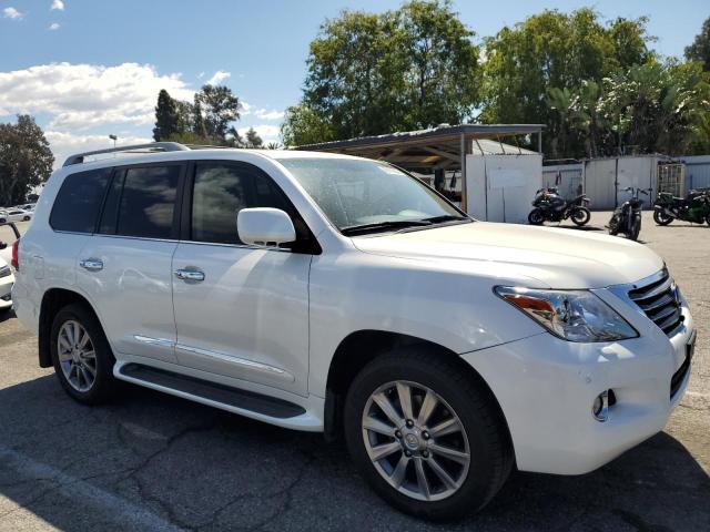 JTJHY7AX9B4079564 - 2011 LEXUS LX 570 WHITE photo 4