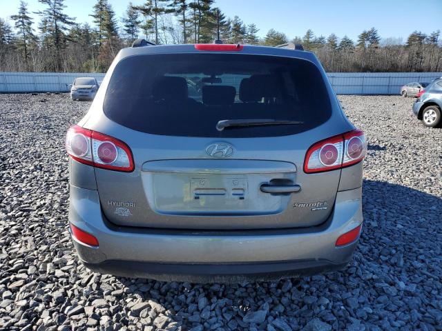 5XYZGDAB6BG086566 - 2011 HYUNDAI SANTA FE GLS GRAY photo 6