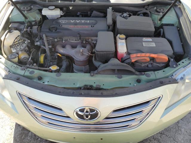 JTNBB46K173016490 - 2007 TOYOTA CAMRY HYBRID GREEN photo 11