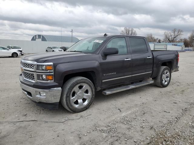 3GCUKSEJ4EG327139 - 2014 CHEVROLET SILVERADO K1500 LTZ SILVER photo 1