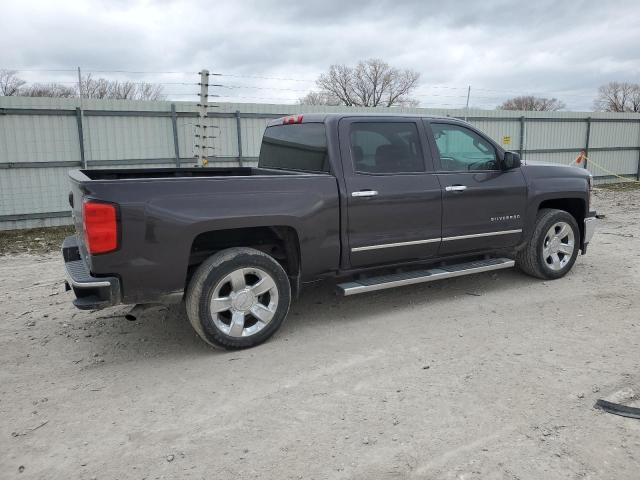 3GCUKSEJ4EG327139 - 2014 CHEVROLET SILVERADO K1500 LTZ SILVER photo 3