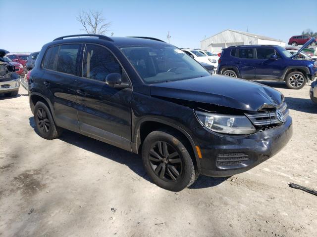 WVGBV7AX9GW066256 - 2016 VOLKSWAGEN TIGUAN S BLACK photo 4