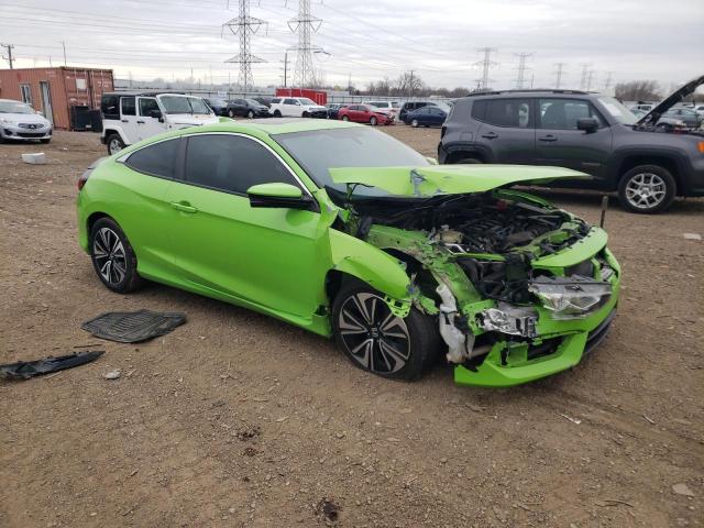 2HGFC3B38GH360313 - 2016 HONDA CIVIC EX GREEN photo 4