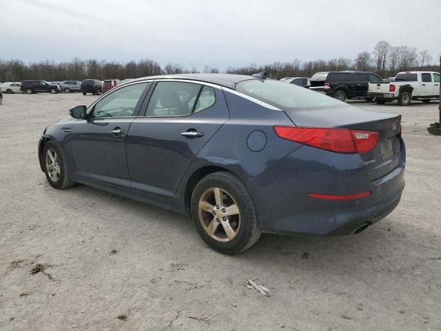 KNAGM4A75F5534755 - 2015 KIA OPTIMA LX BLUE photo 2