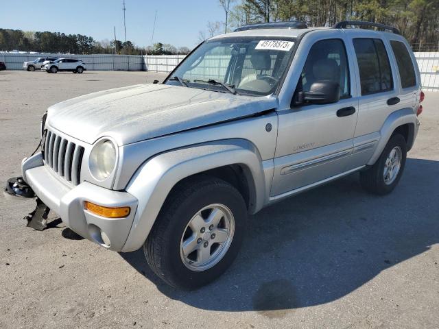 1J8GL58K14W321226 - 2004 JEEP LIBERTY LIMITED SILVER photo 1