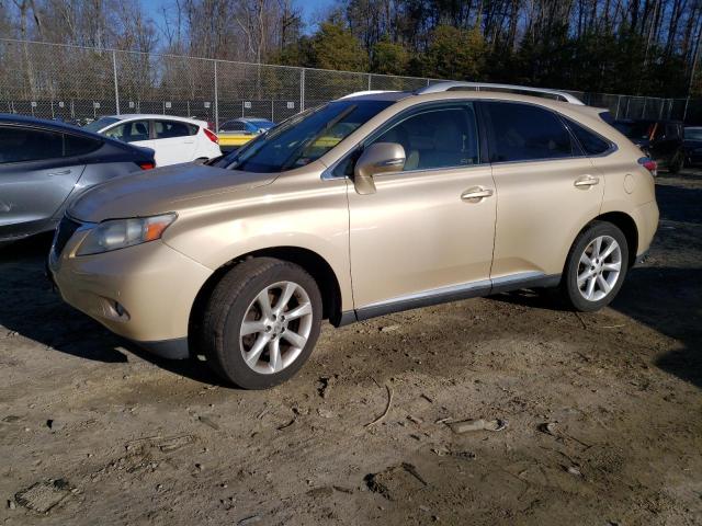 2T2BK1BA7AC047740 - 2010 LEXUS RX 350 TAN photo 1