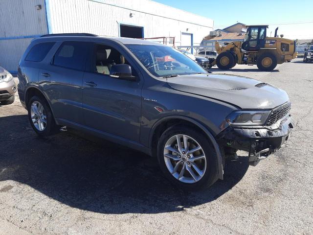 1C4SDJCT7PC568456 - 2023 DODGE DURANGO R/T GRAY photo 4