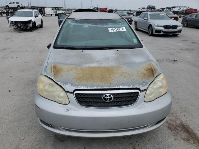 1NXBR32E16Z582485 - 2006 TOYOTA COROLLA CE SILVER photo 5