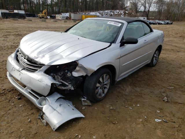 1C3LC45K58N247278 - 2008 CHRYSLER SEBRING SILVER photo 1