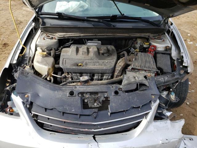 1C3LC45K58N247278 - 2008 CHRYSLER SEBRING SILVER photo 11