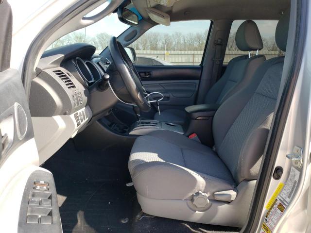 5TFJU4GN9CX025444 - 2012 TOYOTA TACOMA DOUBLE CAB PRERUNNER SILVER photo 7