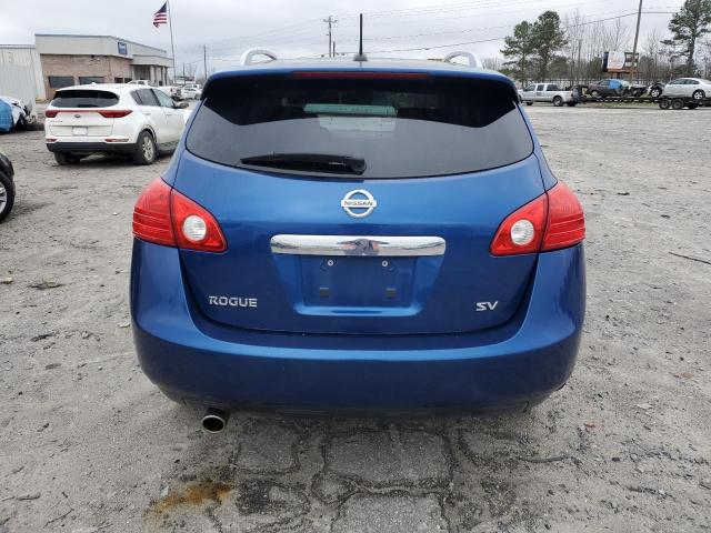 JN8AS5MT5BW153476 - 2011 NISSAN ROGUE S BLUE photo 6