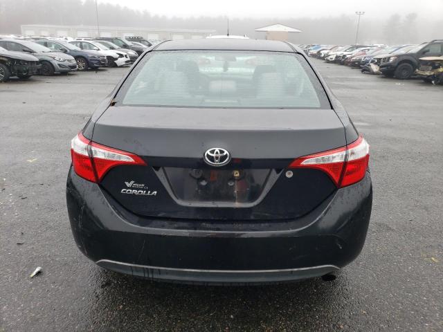 2T1BURHEXEC141382 - 2014 TOYOTA COROLLA L BLACK photo 6