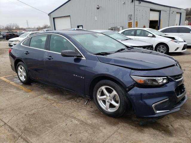 1G1ZB5ST8HF282556 - 2017 CHEVROLET MALIBU LS BLUE photo 4