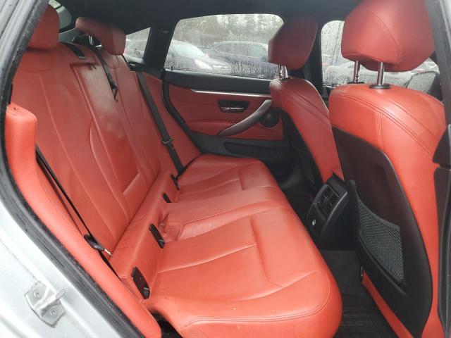 WBA4J3C52JBG91755 - 2018 BMW 430XI GRAN COUPE SILVER photo 10