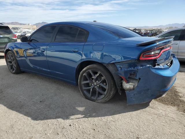 2C3CDXBG6NH103838 - 2022 DODGE CHARGER SXT BLUE photo 2