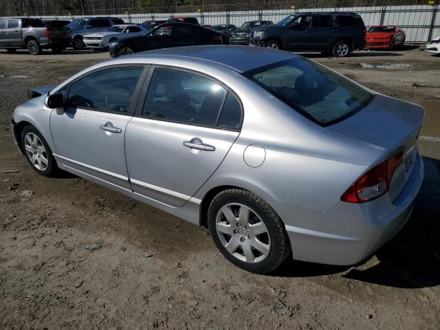 2HGFA1F53AH526069 - 2010 HONDA CIVIC LX SILVER photo 2