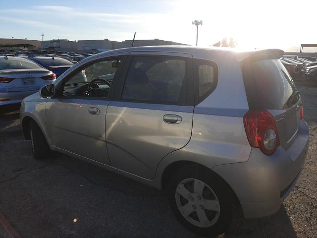 KL1TD66E29B315799 - 2009 CHEVROLET AVEO LS GRAY photo 2