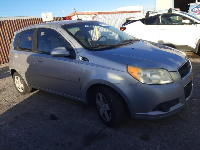 KL1TD66E29B315799 - 2009 CHEVROLET AVEO LS GRAY photo 4