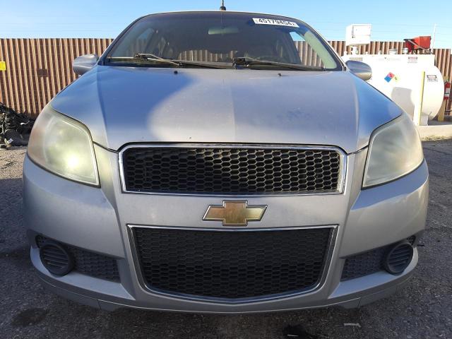 KL1TD66E29B315799 - 2009 CHEVROLET AVEO LS GRAY photo 5