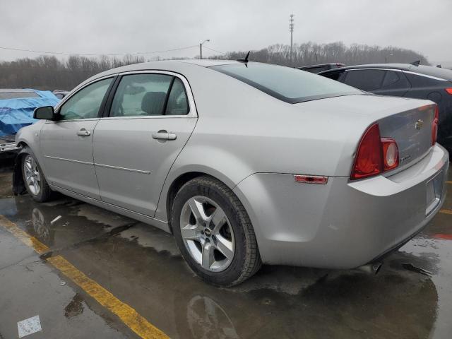 1G1ZH57B88F250964 - 2008 CHEVROLET MALIBU 1LT SILVER photo 2