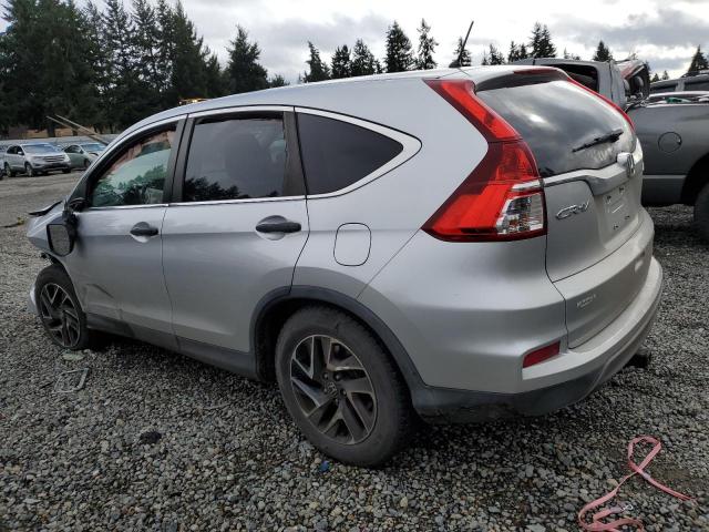 5J6RM4H45GL058683 - 2016 HONDA CR-V SE SILVER photo 2