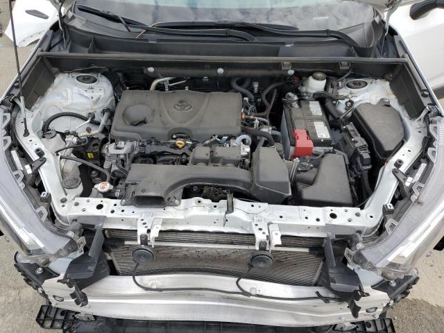 2T3W1RFV9NW209657 - 2022 TOYOTA RAV4 XLE WHITE photo 11