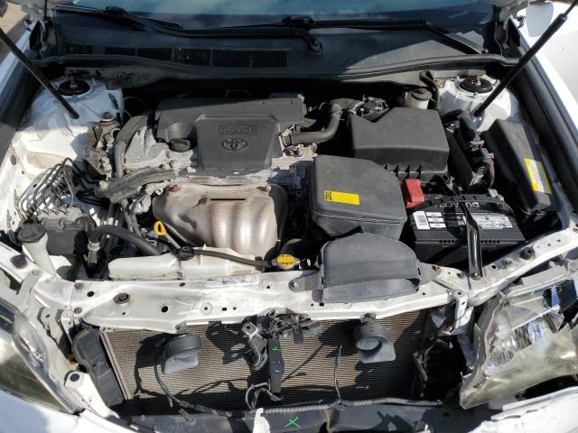 4T1BF1FK7CU576148 - 2012 TOYOTA CAMRY BASE WHITE photo 11