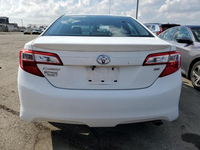 4T1BF1FK7CU576148 - 2012 TOYOTA CAMRY BASE WHITE photo 6