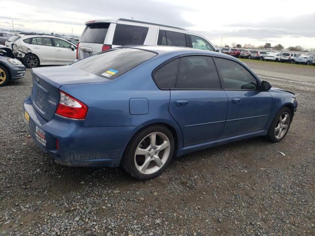 4S3BL626187201736 - 2008 SUBARU LEGACY 2.5I LIMITED BLUE photo 3