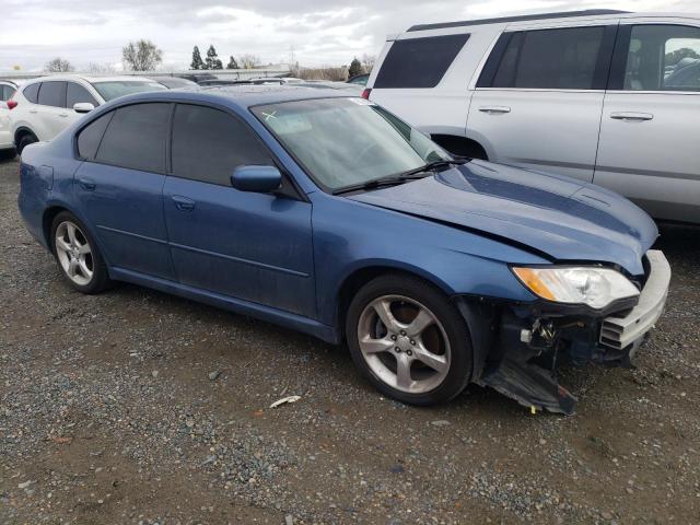 4S3BL626187201736 - 2008 SUBARU LEGACY 2.5I LIMITED BLUE photo 4