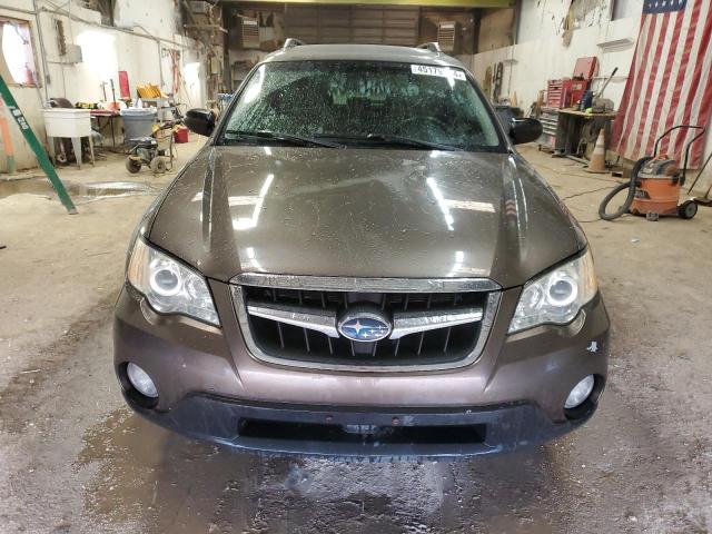 4S4BP61C597334945 - 2009 SUBARU OUTBACK 2.5I BROWN photo 5